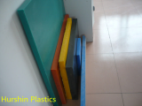 UHMW polyethylene sheet in colors